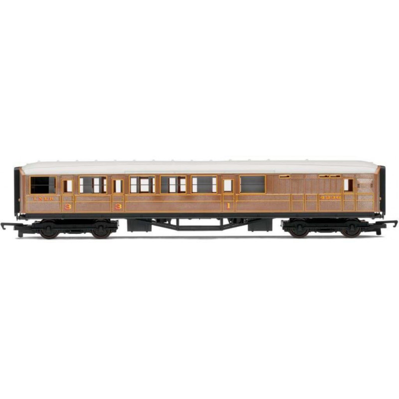 Hornby Lner Teak Brake Afterpay Available