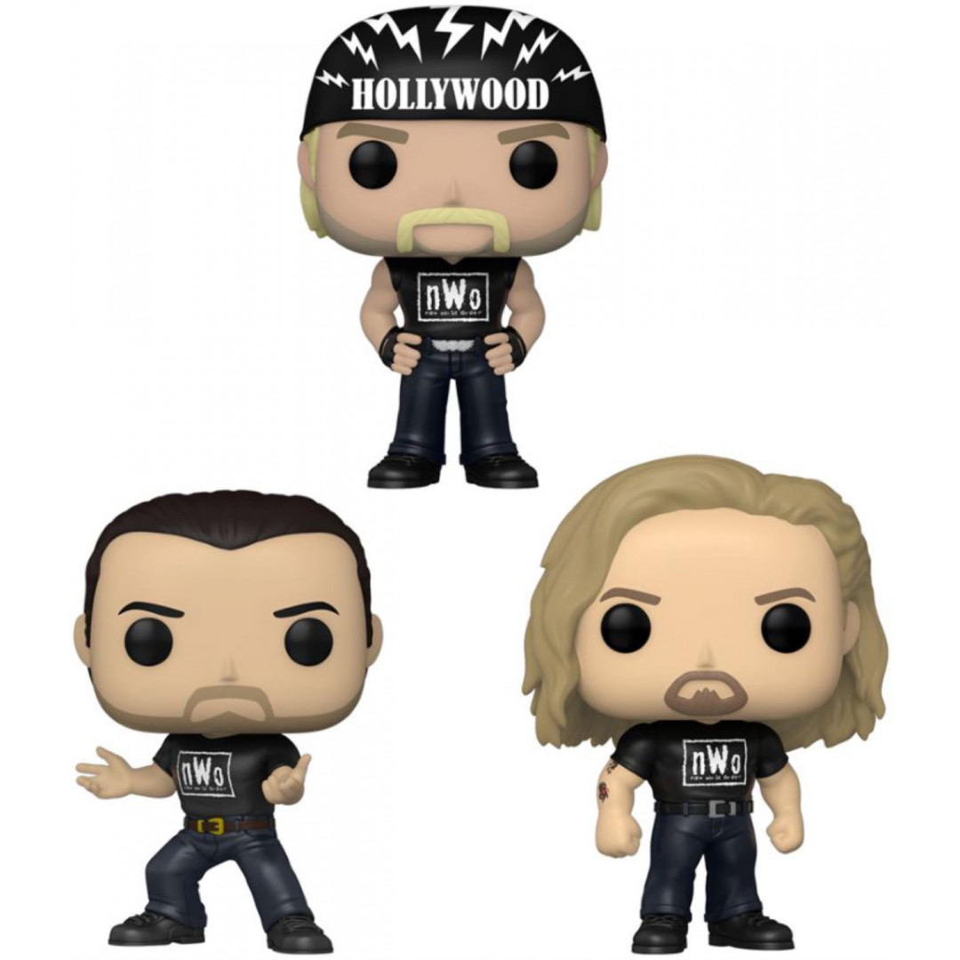 Wwe Nwo Hulk Hogan Scott Hall And Kevin Nash Pop