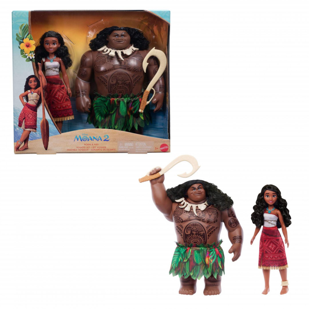 Disney Moana 2 Moana & Maui Voyager Set - Afterpay