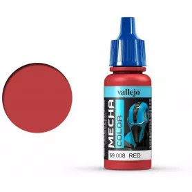 Vallejo 69008 Mecha Colour Red 17ml Acrylic Airbrush Paint