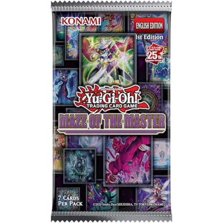 Yugioh Maze Of The Master - 7 X Card Booster - Afterpay Yugioh Maze Of The Master - 7 X Card Booster - Afterpay
