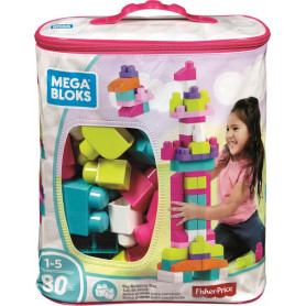 MEGA BLOKS BIG BLDNG BAG(80PCS)GIRL