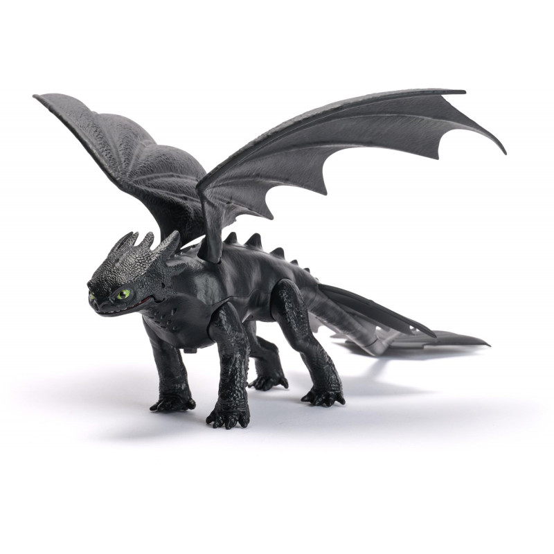 Feature Dragon Toothless Solid Toy in Black