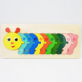 Caterpillar Puzzle - 30 cm