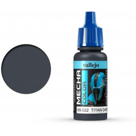 Vallejo 69022 Mecha Colour Titan Dark Blue 17ml Acrylic Airbrush Paint