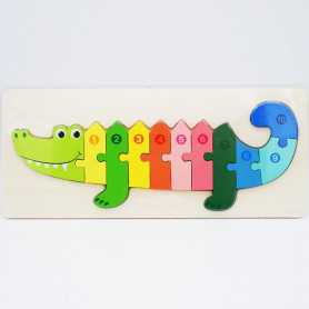 Crocodile Puzzle - 30 cm