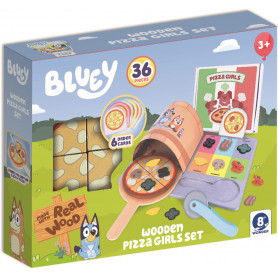 WOODEN PIZZA GIRLS SET