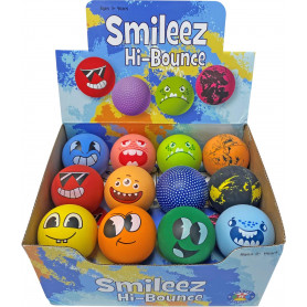 SMILEY HI BOUNCE BALLS