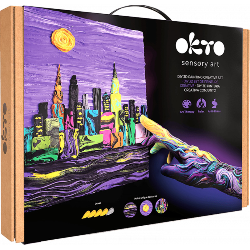 Sensory Art 3D Creative Set: New York Skyline - Afterpay