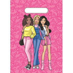 PARTY BAG 8PK BARBIE