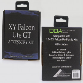 1:24 Ford XY GT Ute Complete Plastic Kit Accessory Pack