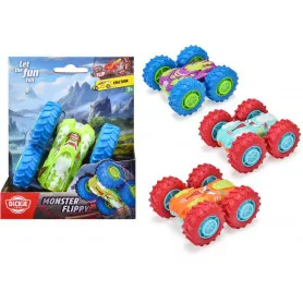 DICKIE TOYS MONSTER FLIPPY 4 ASST