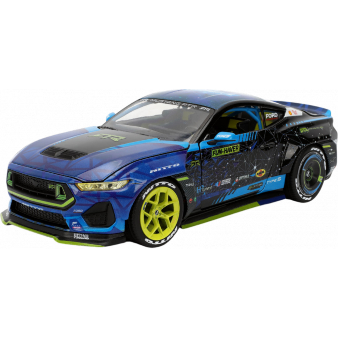 Si Scale Today Big Time Muscle - 2024 Ford Mustang RTR Racing 1:24 Scale