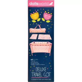 Dollsworld travel cot 46cm / 18"