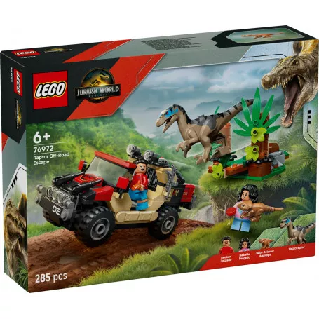 LEGO Jurassic World Raptor Off-Road Escape 76972 Afterpay