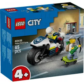 LEGO CITY Police Motorcycle Chase 60455