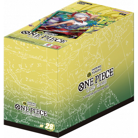 One Piece Card Game ST-28 Yamato Starter Deck Includes Built Deck, Game Sheets & Booster Pack One Piece Starter Deck One Piece Card Game ST-28 Yamato Starter Deck Includes Built Deck, Game Sheets & Booster Pack One Piece Starter Deck