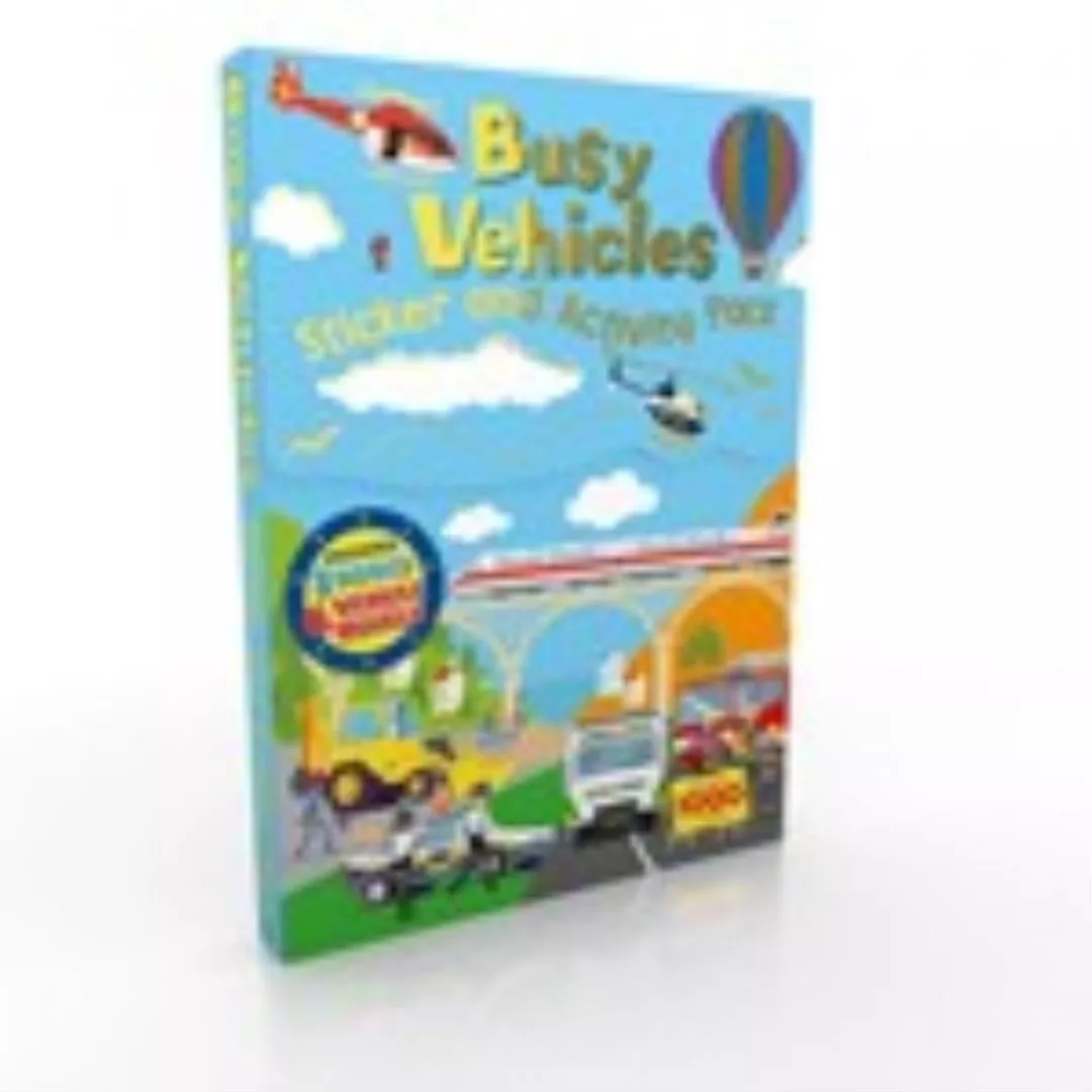 Sticker & Activity Pack Vehicles - Afterpay Available!