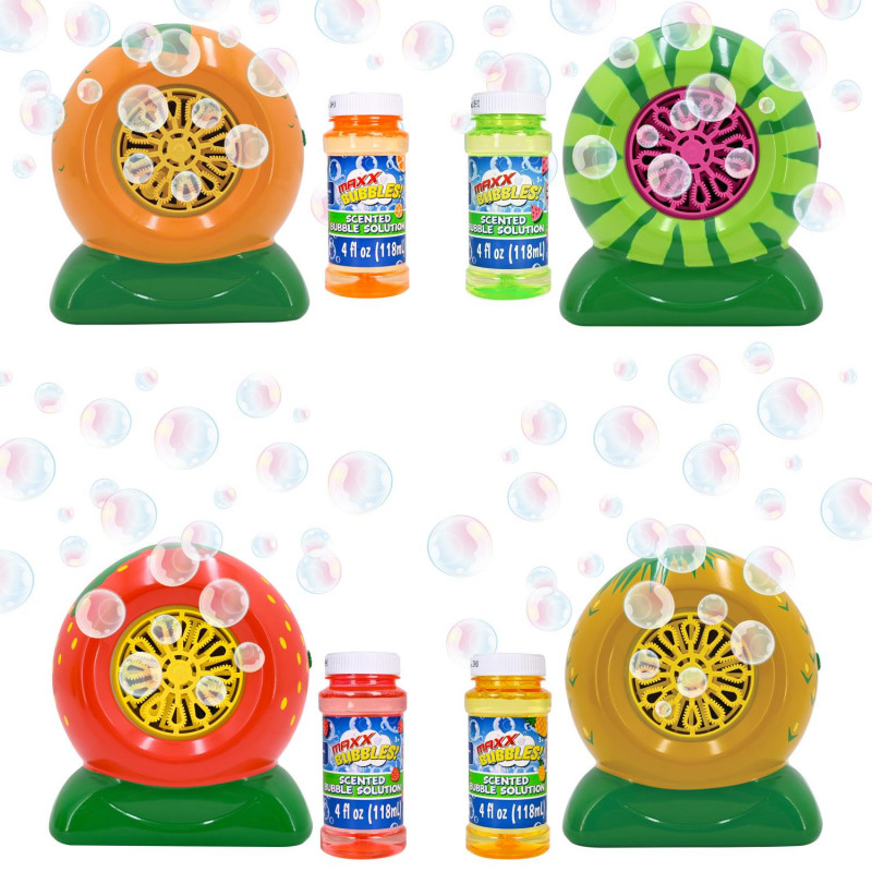 Maxx Bubbles Fruit Bubble Blower - Maxx Bubbles Fruit Bubble Blower