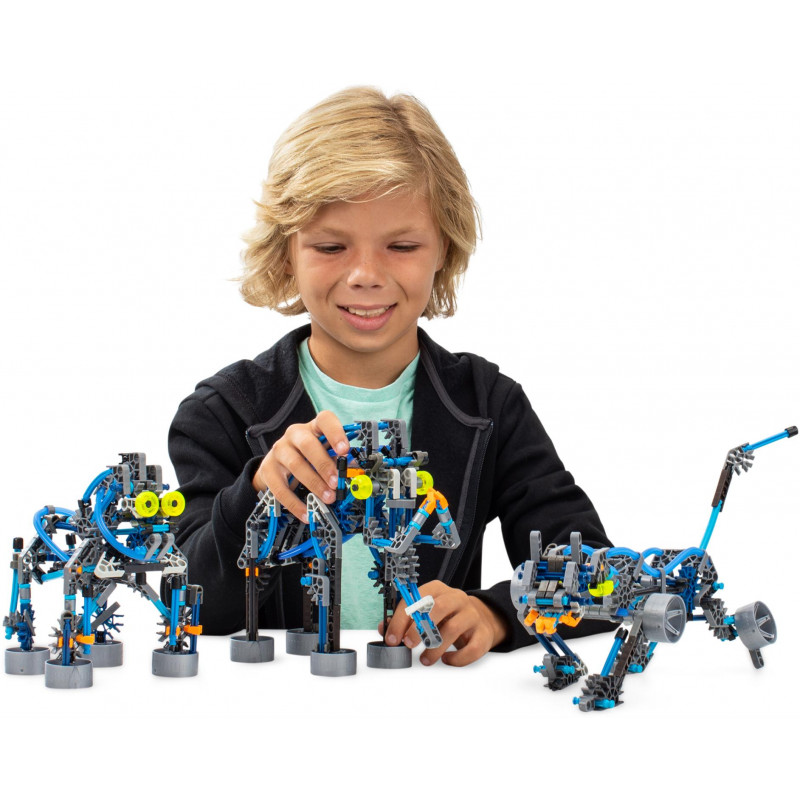K'NEX Cyborg Creatures – Kit De Construction 196 Pièces – 15 Modèles De Créatures Futuristes – STEM Éducatif – Dès 7 Ans