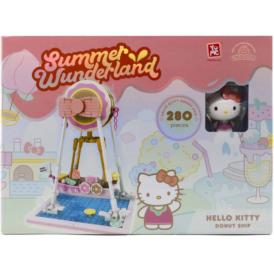 Yume Blocks Summer Wunderland- Hello Kitty Donut - Afterpay