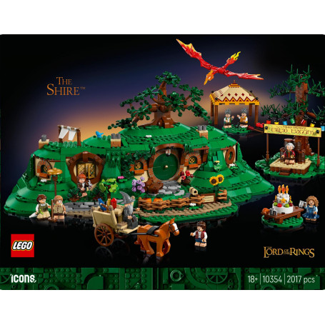 The Hobbit House Bag End Lego Set LEGO Icons The Lord Of The Rings