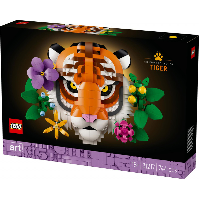 Lego Art The Fauna Collection Tiger 31217 Afterpay
