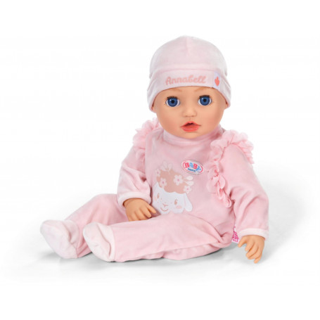 VIB oma's knuffelbeertje rompertje - wit/roze