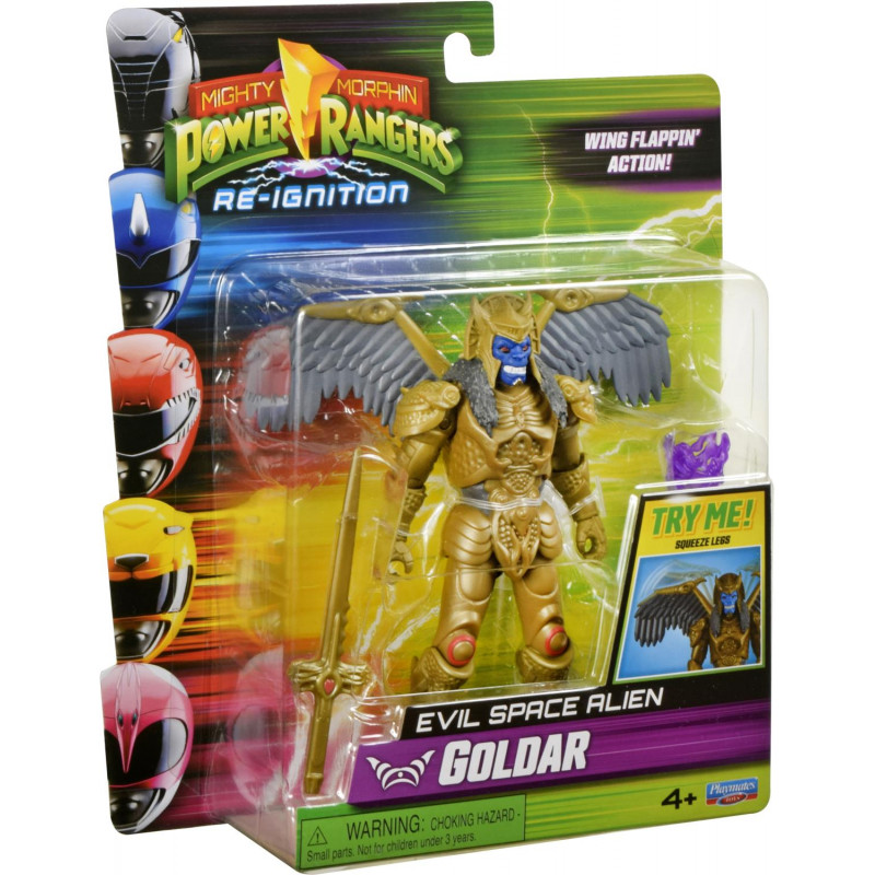 Power Rangers Auto-Morphin Ranger Figure Goldar - Afterpay