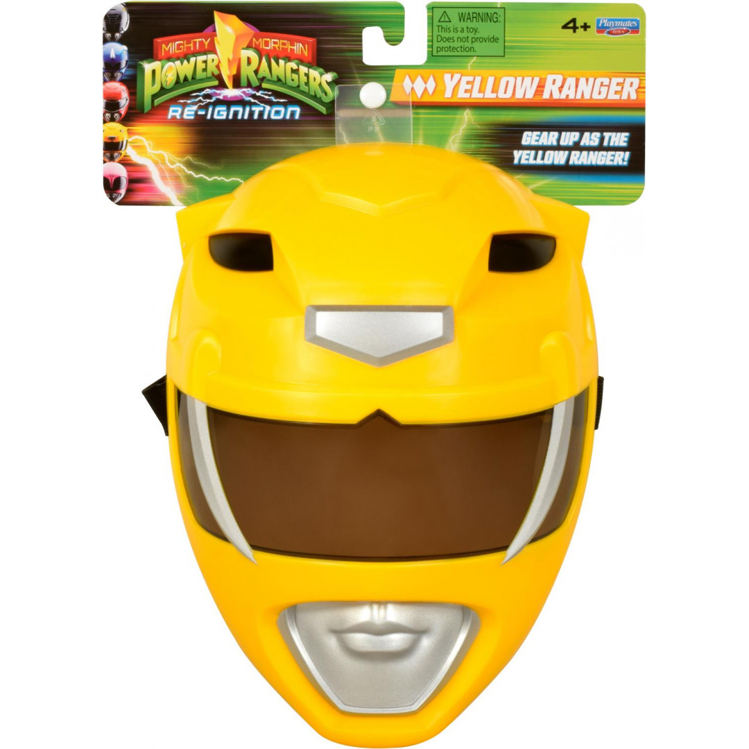 Power Rangers Yellow Ranger Mask - Afterpay Available!