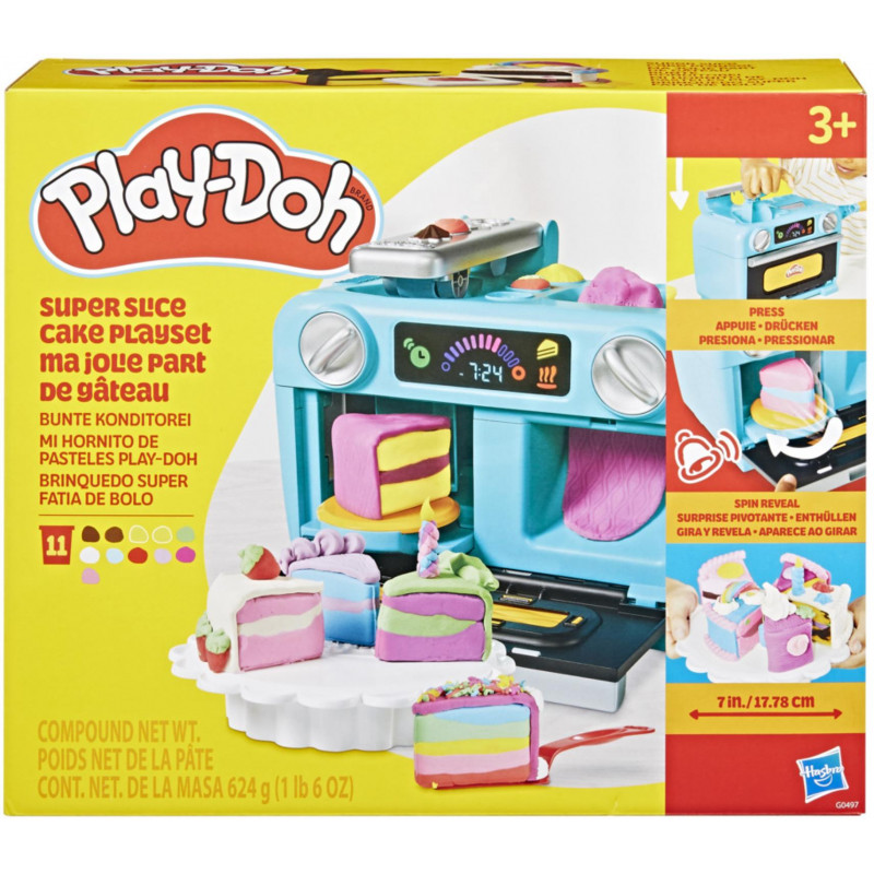 Playdoh Super Slice Cake Playset - Afterpay Available!
