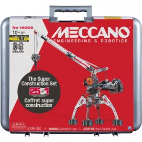 Meccano 25 in 1 Construction Set in case