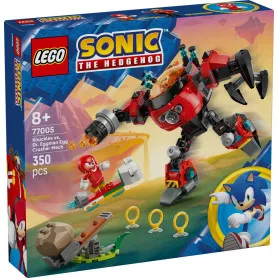 LEGO Sonic Knuckles vs. Dr. Eggman Egg Crusher Mech 77005