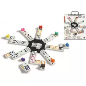 Mexican Train Dominoes In Case