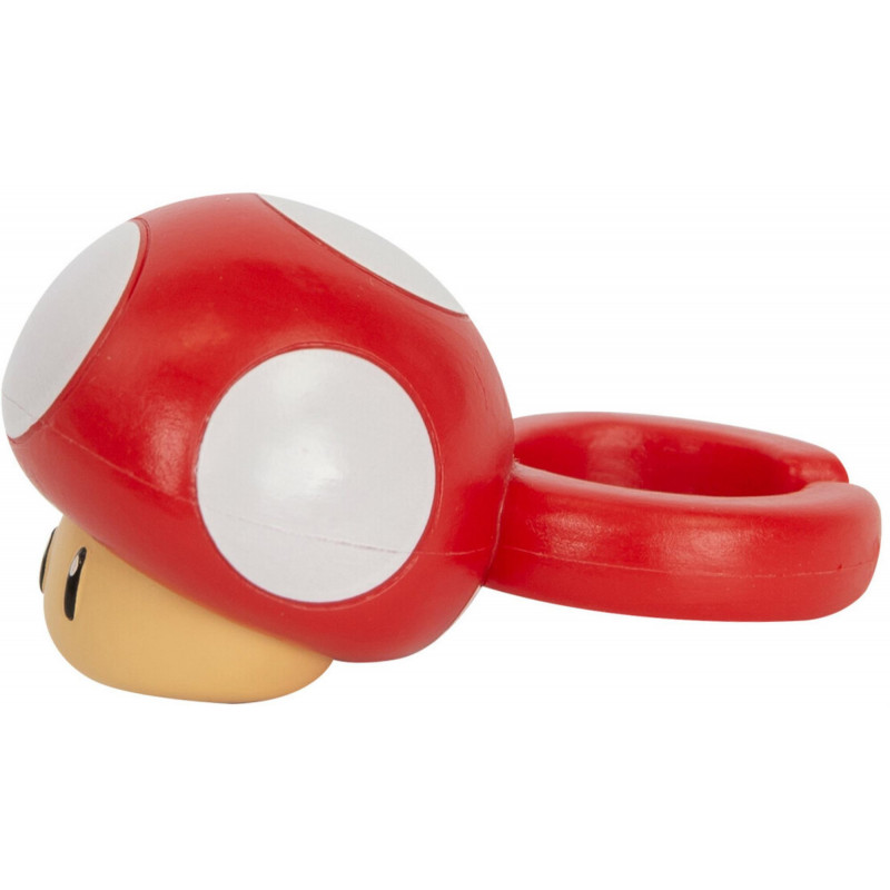 Red Rounded Mario Text Capsule Super Mario Collector Ring Capsule - Afterpay Available!