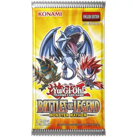 YuGiOh Battles of Legend - Monster Mayhem 5 x Card Booster