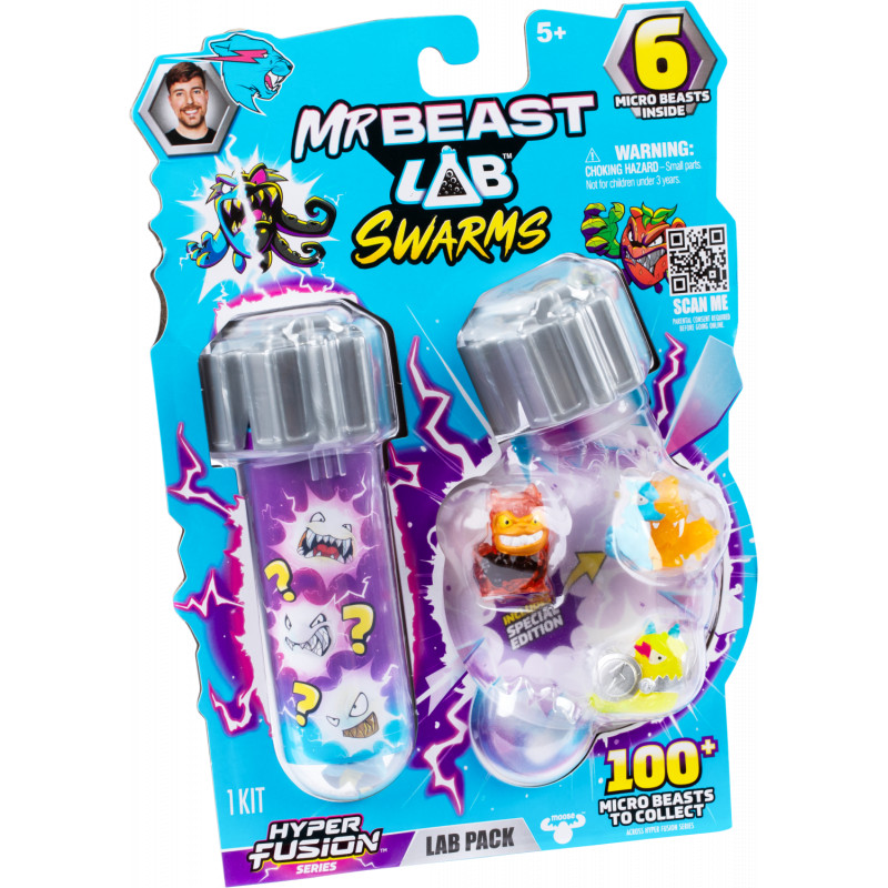 Mrbeast Lab Swarms S3 Lab 6Pk Assorted - Afterpay Available!