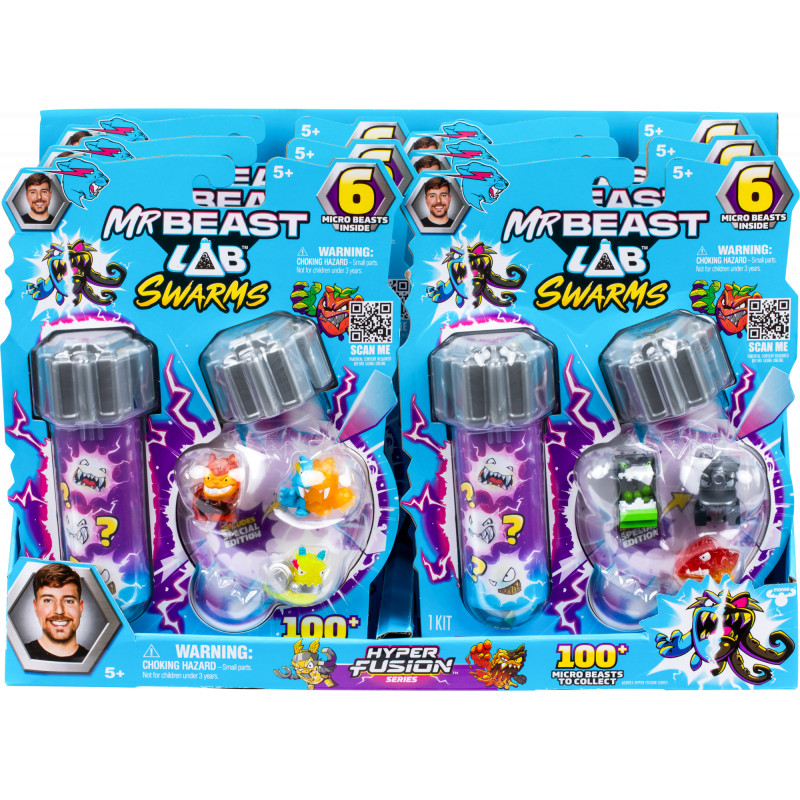 Mrbeast Lab Swarms S3 Lab 6Pk Assorted - Afterpay Available!