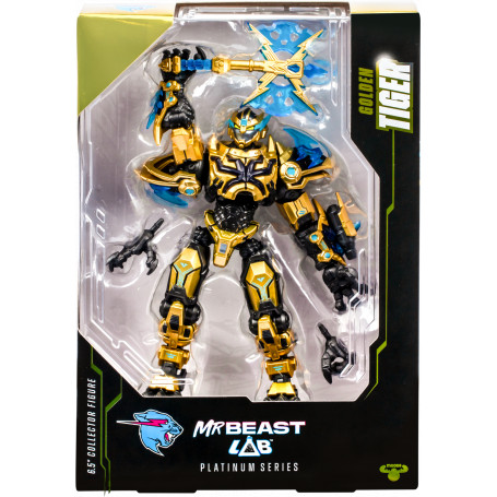 Beast Lab Tiger Mr Beast Lab Platinum S2 W1 Collector Figure Pack - Tiger