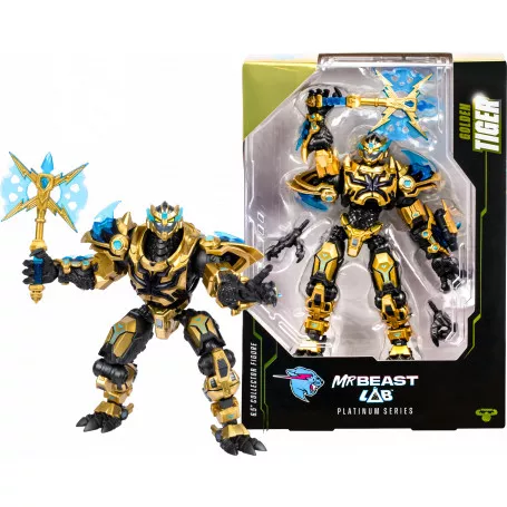 Beast Lab Tiger Mr Beast Lab Platinum S2 W1 Collector Figure Pack - Tiger