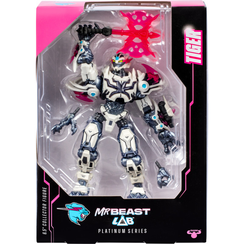 Beast Lab Tiger Mr Beast Lab Platinum S2 W1 Collector Figure Pack - Tiger