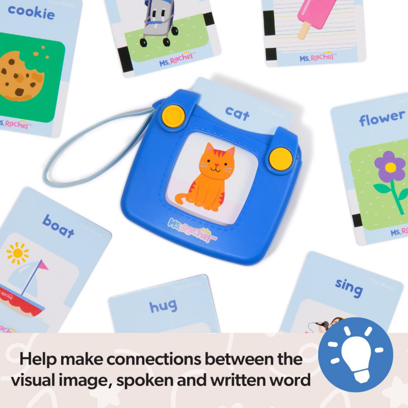 Words For First Reader Ms Rachel First Words Card Reader - Afterpay Available!