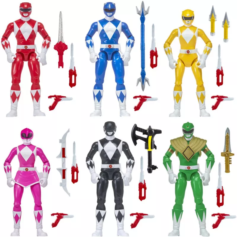 Power Rangers Basic Figure 6- Pack - Afterpay Available!