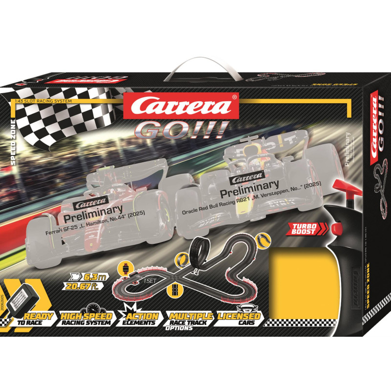 Carrera GO!!! Set De 2 Supports Ronde – Pour Passages Supérieurs Et Virages Relevés – Accessoires Pour Circuit De Voitures