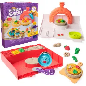 Kinetic Sand Squish Pizza Playset