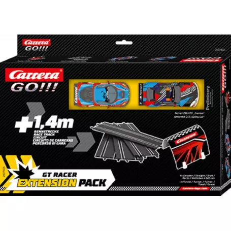 GT Racer - With 2 Cars & 4 Straight Track - Afterpay