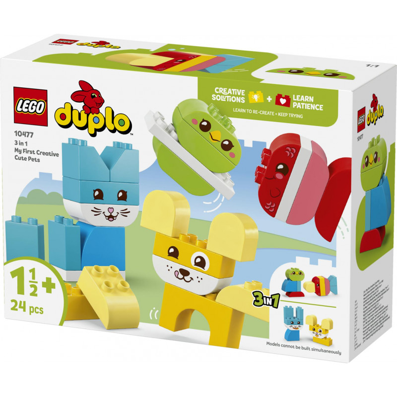 LEGO DUPLO My First 3 in 1 Creative Cute Pets 10477