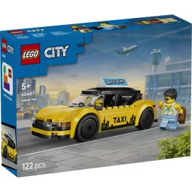 LEGO CITY Yellow Taxi 60487