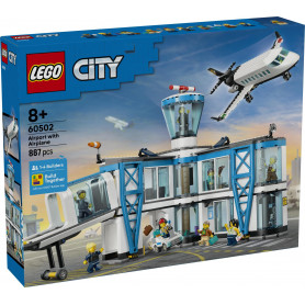 LEGO CITY Airport with Airplane 60502
