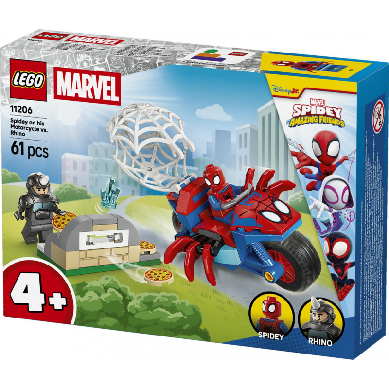 LEGO Spidey Spidey on his Motorcycle vs.